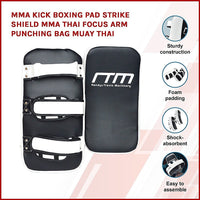 MMA Kick Boxing Pad Strike Shield MMA Thai Focus Arm Punching Bag Muay Thai Kings Warehouse 