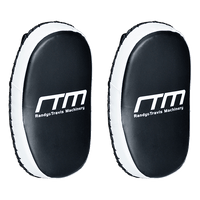 MMA Kick Boxing Pads Curved Strike Shield Punching Bag Focus Arm Muay Thai Sports & Fitness Kings Warehouse 