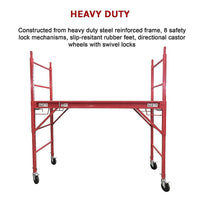 Mobile Safety High Scaffold / Ladder Tool -450KG Kings Warehouse 