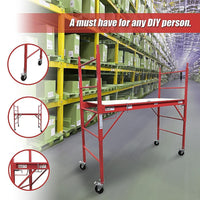 Mobile Safety High Scaffold / Ladder Tool -450KG Kings Warehouse 