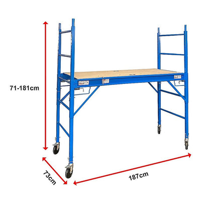 Mobile Safety High Scaffold / Ladder Tool -450KG Tools Kings Warehouse 