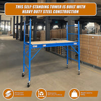 Mobile Safety High Scaffold / Ladder Tool -450KG Tools Kings Warehouse 