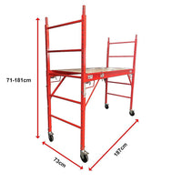 Mobile Safety High Scaffold / Ladder Tool -450KG Tools Kings Warehouse 