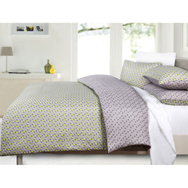 Mode Honeycomb Reversible Quilt Cover Set - Queen Home & Garden Kings Warehouse 
