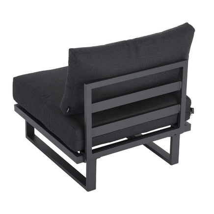 Modern Outdoor 7 Piece Lounge Set with Slatted Polywood Design Tables Furniture Kings Warehouse 