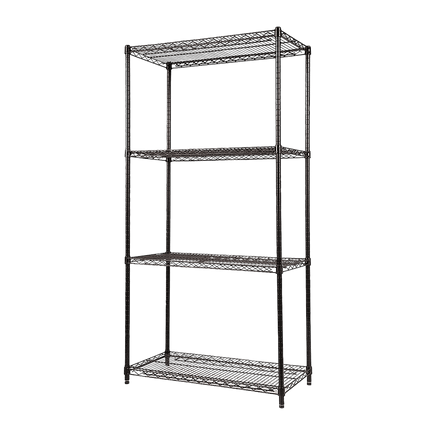 Modular Wire Storage Shelf 1200 x 450 x 1800mm Steel Shelving Furniture Kings Warehouse 