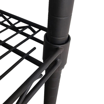 Modular Wire Storage Shelf 1200 x 450 x 1800mm Steel Shelving Furniture Kings Warehouse 