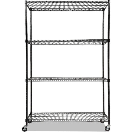 Modular Wire Storage Shelf 1200 x 450 x 1800mm Steel Shelving Furniture Kings Warehouse 