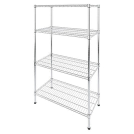 Modular Wire Storage Shelf 1200 x 450 x 1800mm Steel Shelving Furniture Kings Warehouse