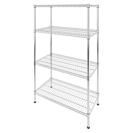 Modular Wire Storage Shelf 1200 x 450 x 1800mm Steel Shelving Furniture Kings Warehouse 