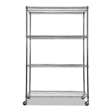 Modular Wire Storage Shelf 1200 x 600 x 1800mm Steel Shelving Furniture Kings Warehouse 