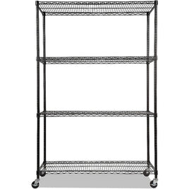 Modular Wire Storage Shelf 1500 x 350 x 1800mm Steel Shelving Furniture Kings Warehouse
