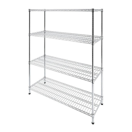 Modular Wire Storage Shelf 1500 x 350 x 1800mm Steel Shelving Furniture Kings Warehouse 