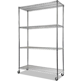 Modular Wire Storage Shelf 1500 x 350 x 1800mm Steel Shelving Furniture Kings Warehouse 