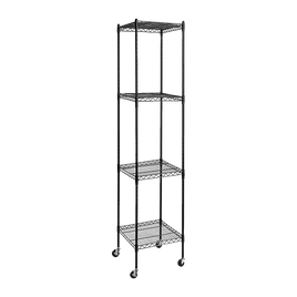 Modular Wire Storage Shelf 350 x 350 x 1800mm Steel Shelving Furniture Kings Warehouse 