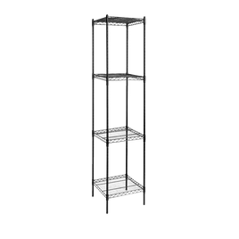 Modular Wire Storage Shelf 350 x 350 x 1800mm Steel Shelving Furniture Kings Warehouse