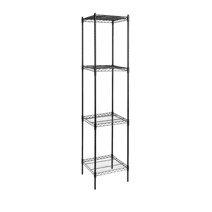 Modular Wire Storage Shelf 350 x 350 x 1800mm Steel Shelving Furniture Kings Warehouse 