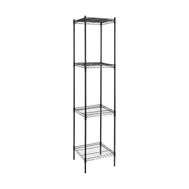 Modular Wire Storage Shelf 450 x 450 x 1800mm Steel Shelving Furniture Kings Warehouse