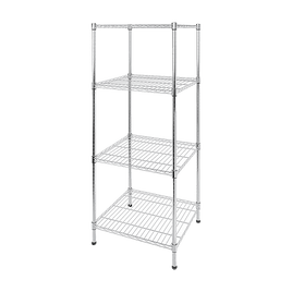 Modular Wire Storage Shelf 600 x 600 x 1800mm Steel Shelving Furniture Kings Warehouse 