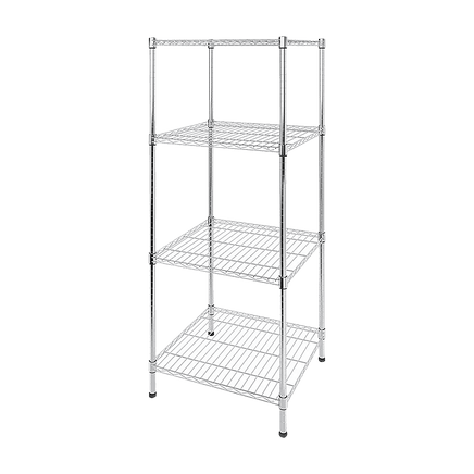 Modular Wire Storage Shelf 600 x 600 x 1800mm Steel Shelving Furniture Kings Warehouse 