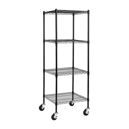 Modular Wire Storage Shelf 600 x 600 x 1800mm Steel Shelving Furniture Kings Warehouse 