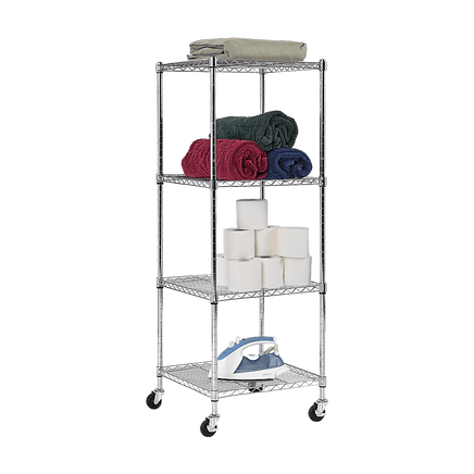 Modular Wire Storage Shelf 600 x 600 x 1800mm Steel Shelving Furniture Kings Warehouse 
