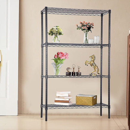 Modular Wire Storage Shelf 900 x 450 x 1800mm Steel Shelving Furniture Kings Warehouse 