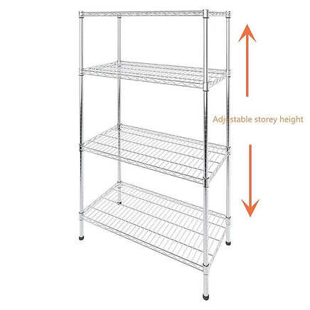 Modular Wire Storage Shelf 900 x 450 x 1800mm Steel Shelving Furniture Kings Warehouse 