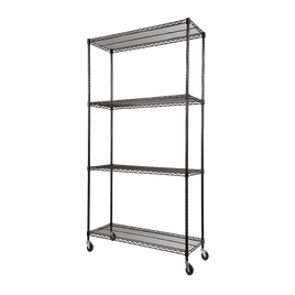 Modular Wire Storage Shelf 900 x 450 x 1800mm Steel Shelving Furniture Kings Warehouse 
