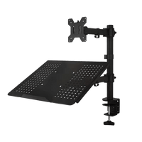 Monitor Mount & Laptop and Tablet Shelf Stands Holders Adjustable Workspace Arm Electronics Kings Warehouse 