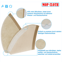 Mop Cloths Rags For XiaoMi Roborock S5 Max S6 MaxV S6 Pure Vacuum Spare Parts Kings Warehouse 