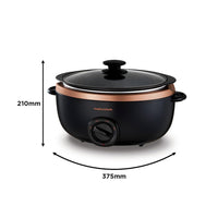 Morphy Richards 3.5l Sear & Stew Slow Cooker - Rose Gold Kings Warehouse 