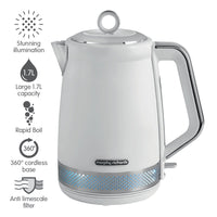 Morphy Richards Illumination Jug Kettle 1.7l - White Kings Warehouse 