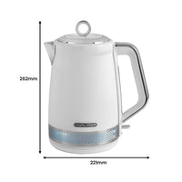 Morphy Richards Illumination Jug Kettle 1.7l - White Kings Warehouse 