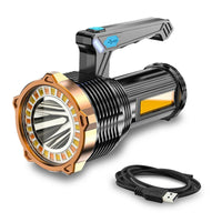 Most Powerful 1200lm LED Flashlight Super Bright Torch Lamp USB Rechargeable Outdoor Kings Warehouse 