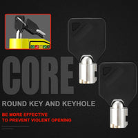 Motorcycle Alarm Disc Lock Electric Rotor Lock Motor Bicycle Bike Brake Security Yellow Kings Warehouse 