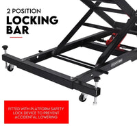 Motorcycle Lift Table Hydraulic 500kg Bike Jack Mechanic Stand Hoist Lifter Auto Accessories Kings Warehouse 