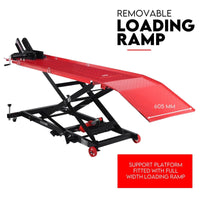 Motorcycle Lift Table Hydraulic 500kg Bike Jack Mechanic Stand Hoist Lifter Auto Accessories Kings Warehouse 