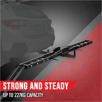 Motorcycle Motorbike Carrier Rack 2" Towbar Arm Rack Dirt Bike Ramp Steel Kings Warehouse 