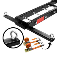 Motorcycle Motorbike Carrier Rack Towbar Arm Rack Dirt Bike Ramp Brake Lights Sports & Fitness Kings Warehouse 