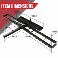 Motorcycle Motorbike Carrier Rack Towbar Arm Rack Dirt Bike Ramp Kings Warehouse 