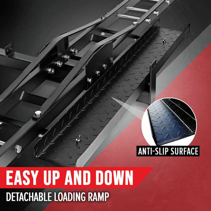 Motorcycle Motorbike Carrier Rack Towbar Arm Rack Dirt Bike Ramp Sports & Fitness Kings Warehouse 