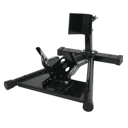 Motorcycle Motorbike Wheel Chock Lift Stand Self Locking Clamp Kings Warehouse 