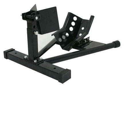 Motorcycle Motorbike Wheel Chock Lift Stand Self Locking Clamp Kings Warehouse 
