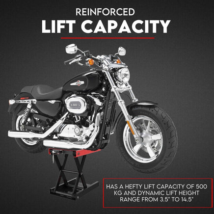 Motorcycle Scissor Lift - ATV Jack 500KG Auto Accessories Kings Warehouse 