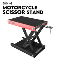 Motorcycle Scissor Lift - ATV Jack 500KG Auto Accessories Kings Warehouse 