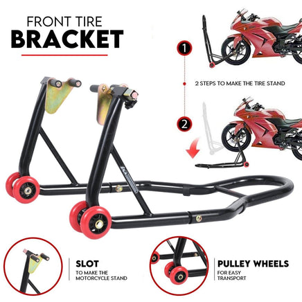 Motorcycle Stand Rear and Front Audio & Video Kings Warehouse 