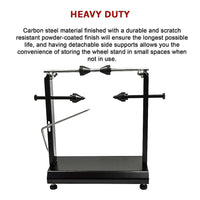 Motorcycle Wheel Balancer Stand Motor Heavy Duty Carbon Steel Tools Kings Warehouse 
