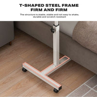 Movable lifting computer table bedside portable table (BLACK) Furniture Kings Warehouse 