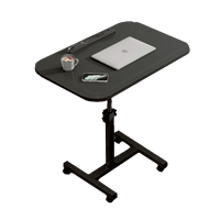 Movable lifting computer table bedside portable table (BLACK) Furniture Kings Warehouse 
